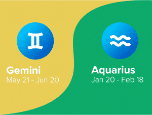 Gemini and Aquarius Friendship Compatibility - Astrology Season