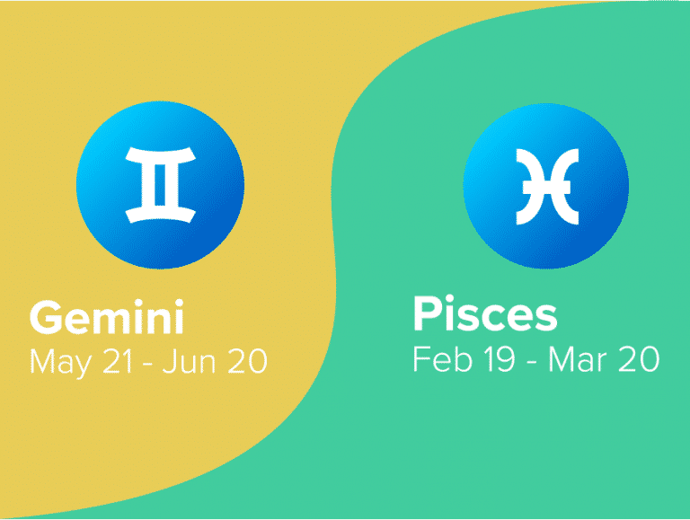 pisces and gemini sign