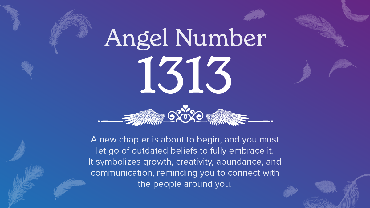 angel number 1313 meaning