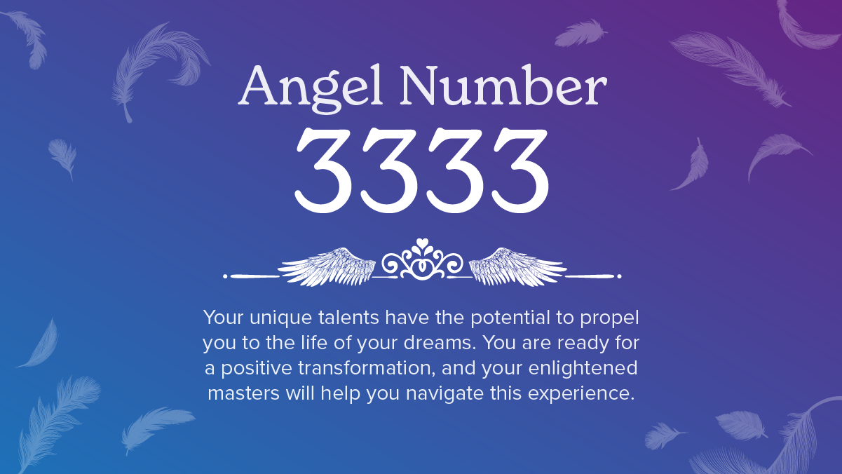 Angel Number 3333 Meaning 